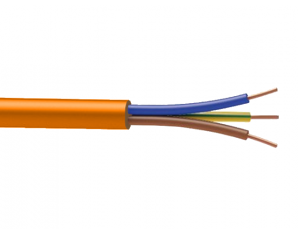 Cable CR1-C1 anti-feu 3G2.5mm² à la coupe (minimum 10m)