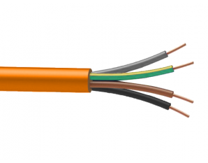 Cable CR1-C1 anti-feu 4G1.5mm² à la coupe (minimum 10m)