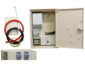 Coffret De Chantier Tri 10 30a Raccordement Sur Poteau Coffret