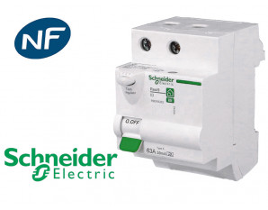 Interrupteur différentiel 2P 63A 30mA Type AC Schneider Resi9 XE