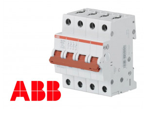 Interrupteur Sectionneur Modulaire 4 pôles 63A ABB