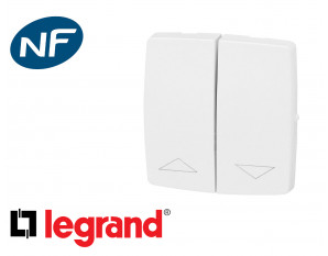 Double va-et-vient de volet roulant Legrand Otéo composable