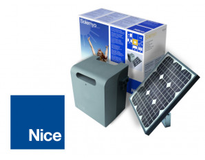 Kit d'alimentation solaire (panneau + batterie) Nice Solemyo