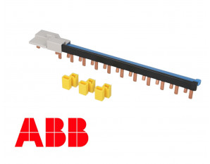Peigne horizontal 13 modules pour disjoncteur à vis ABB