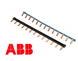 Peigne horizontal 13 modules pour disjoncteur à vis & automatique ABB
