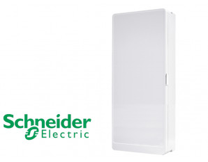 Porte opaque pour coffret 4 rangées Schneider Resi9