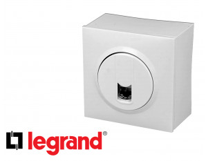 Prise RJ45 Cat6 grade 1 Legrand Dooxie™ saillie