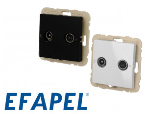 Prise TV + FM Efapel Logus 90