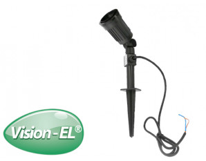 Projecteur piquet E27, sans ampoule