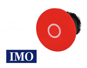 Tête de bouton d'arrêt d'urgence à impulsion IMO Ø22mm