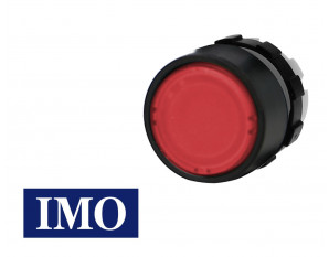 Tête de bouton poussoir lumineux IMO Ø22mm rouge