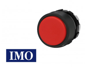 Tête de bouton poussoir IMO Ø22mm rouge