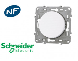 Interrupteur va-et-vient simple Schneider Odace