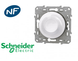 Schneider Electric Variateur lumière, blanc