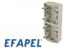 Boitier double vertical pour appareillage étanche