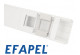 Extension pour adaptateur Quadro 45 pour goulotte Efapel 90 et 110 x 50 mm