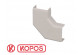Angle plat pour moulure PVC blanche 20 x 10 mm KOPOS
