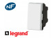 Poussoir simple 1 module Legrand Mosaic composable