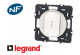 Poussoir lumineux blanc Legrand Céliane