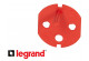 Détrompeur pour prise de courant 16A rouge Legrand Mosaic composable