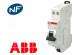 Disjoncteur modulaire phase neutre 4.5kA automatique ABB