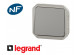Interrupteur va-et-vient simple Legrand Plexo™ gris composable
