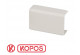 Jonction linéaire pour moulure PVC blanche 20 x 10 mm KOPOS