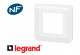 Plaque simple blanche Legrand Mosaic composable