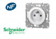 Prise de courant 2P+T 16A Schneider Odace