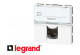 Prise RJ45 cat.6 FTP 2 modules Legrand Mosaic composable