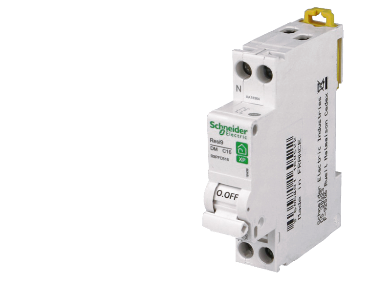 Disjoncteur phase neutre à vis C2A Schneider Resi9 XP