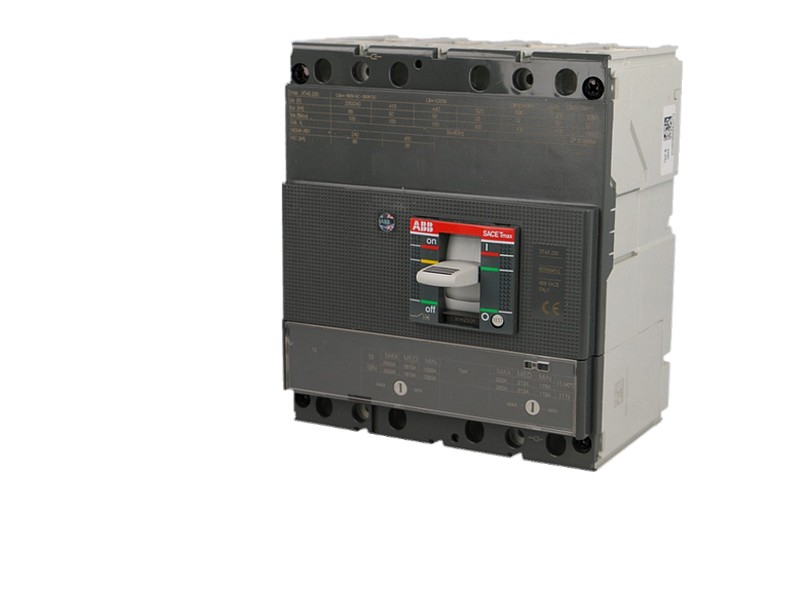 Disjoncteur tétrapolaire 4P/4D 250A (type boitier moulé) ABB