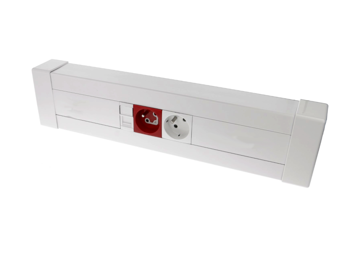 Goulotte pour appareillage 45x45 Efapel. Un compartiment 100 x 50 mm