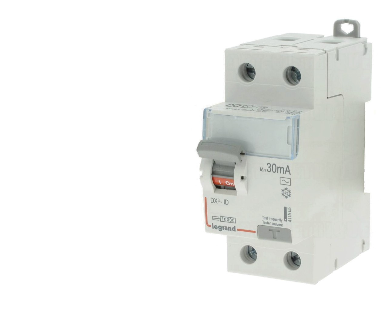 Interrupteur différentiel 2P 63A 30mA Type F Legrand DX³