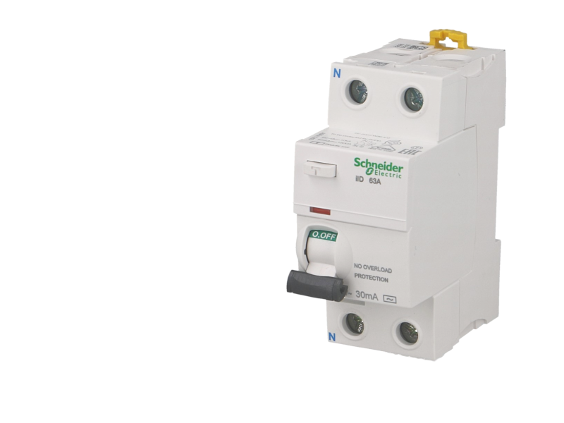 Interrupteur différentiel modulaire bipolaire Schneider Acti9 iID 40A / 300mA type AC