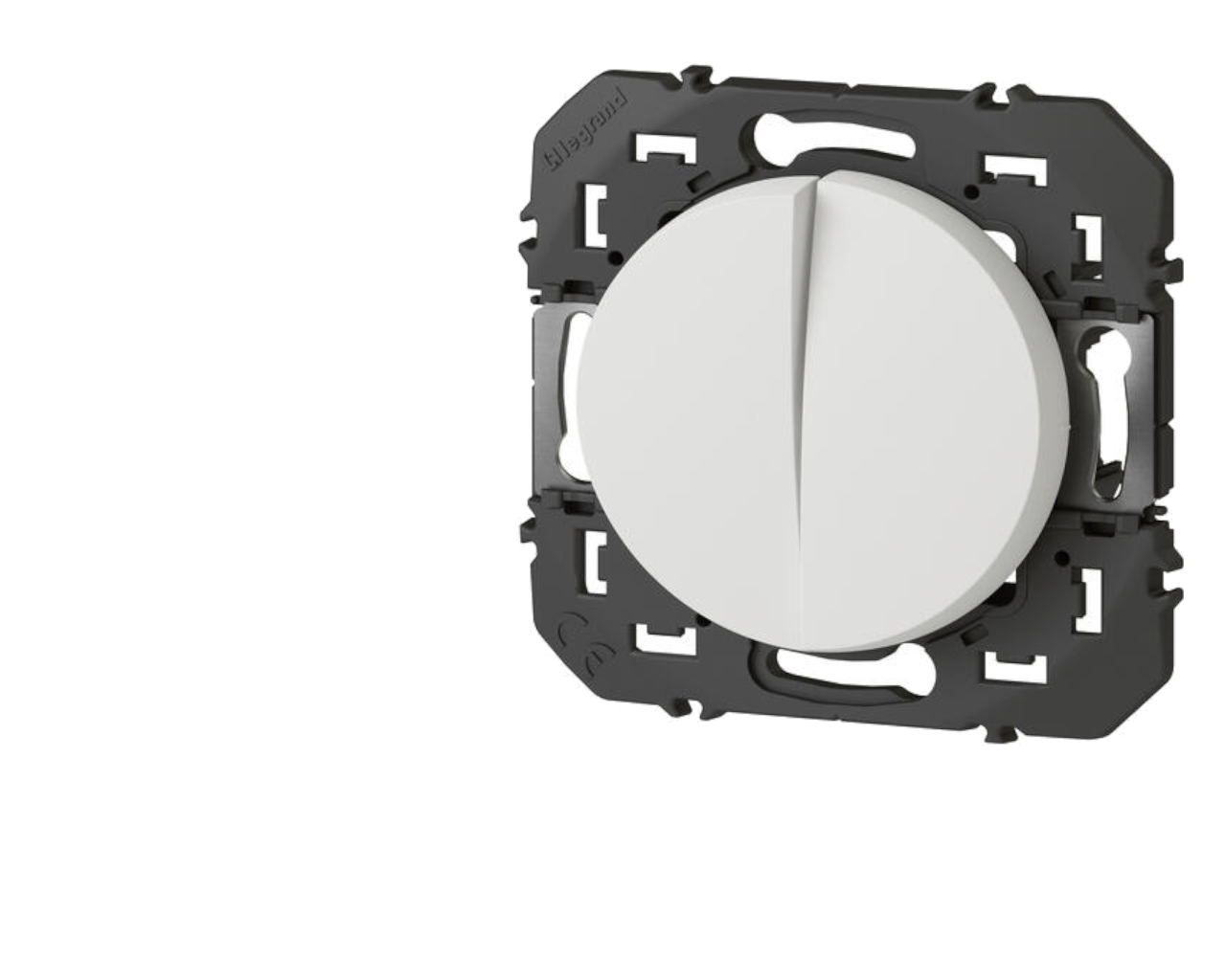 Interrupteur va-et-vient double Legrand Dooxie