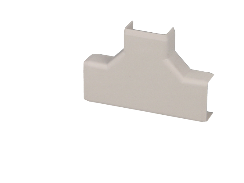 Jonction en T pour moulure PVC blanche 20 x 10 mm KOPOS