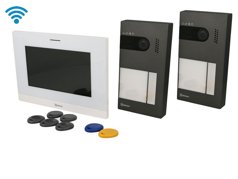 Kit visiophone GOLMAR Soul 7 wifi 2 platines