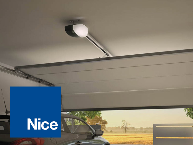 Motorisation de porte de garage Nice SPIN Automatisme & Motorisation — free download