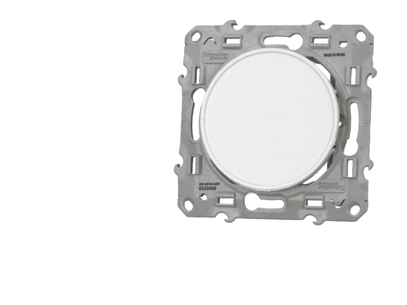 Obturateur blanc Schneider Odace