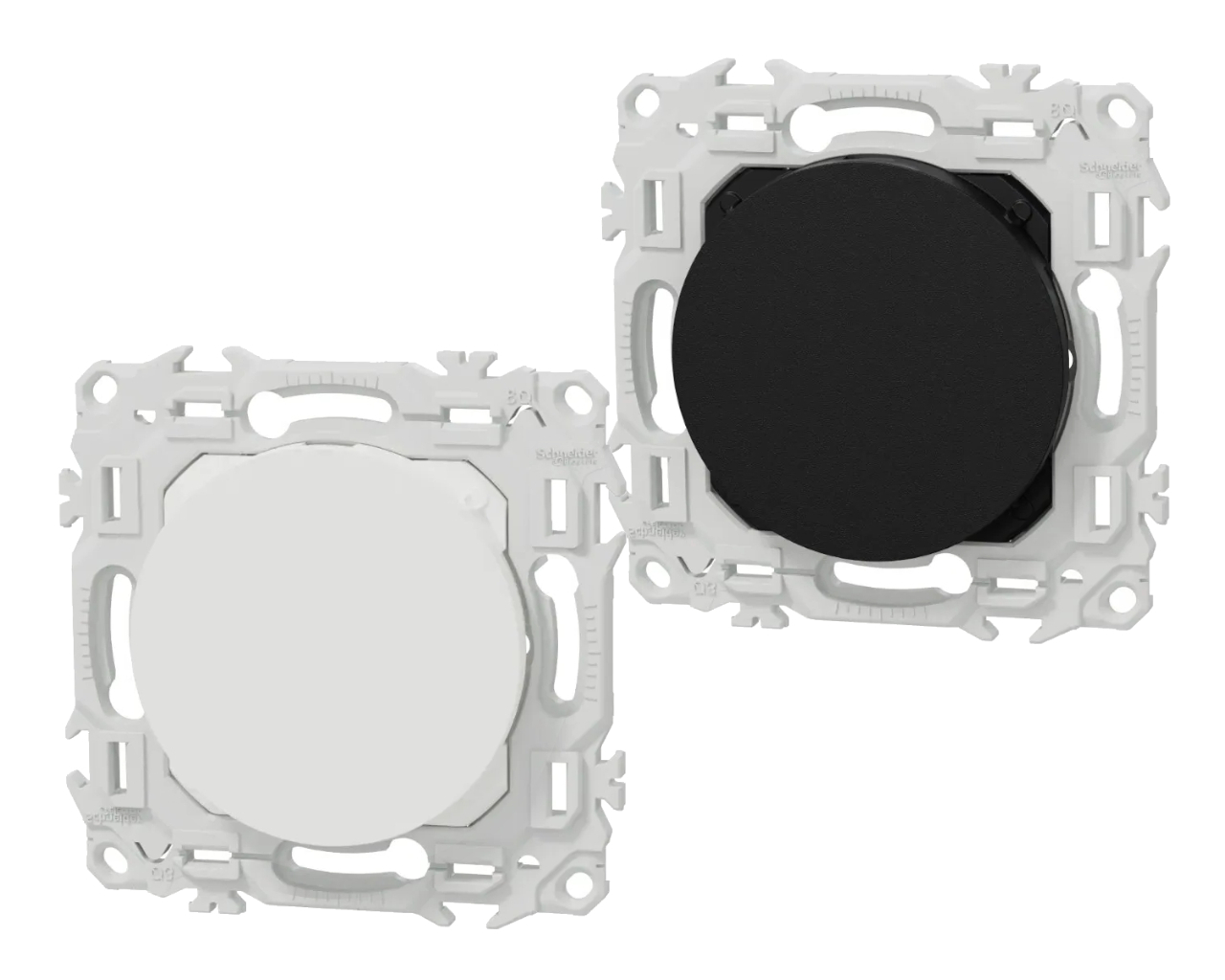 Schneider Electric Odace Uscita Cavo Universale 32A – ALB57284, Colore Bianco, IP21