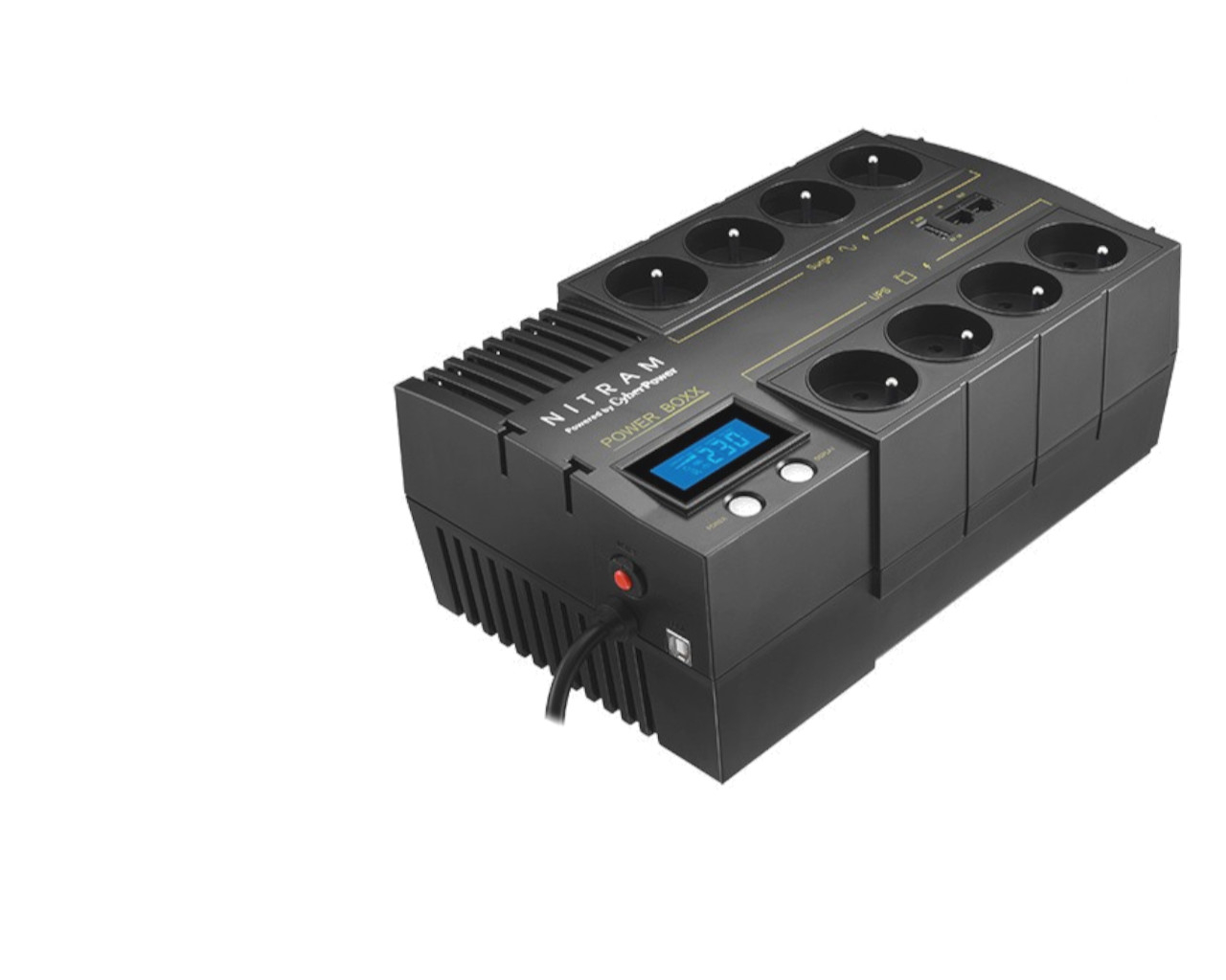 Onduleur Nitram 8 prises de courant 420W / 700VA