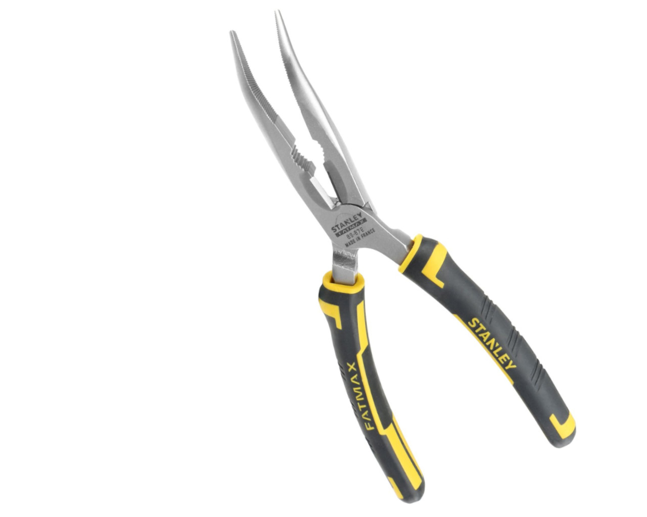 Pince à bec 1/2 ronds coudée 200mm STANLEY Fatmax