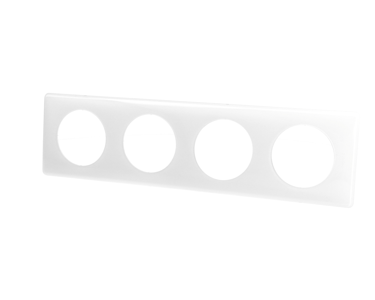 Plaque quadruple blanche Legrand Céliane™