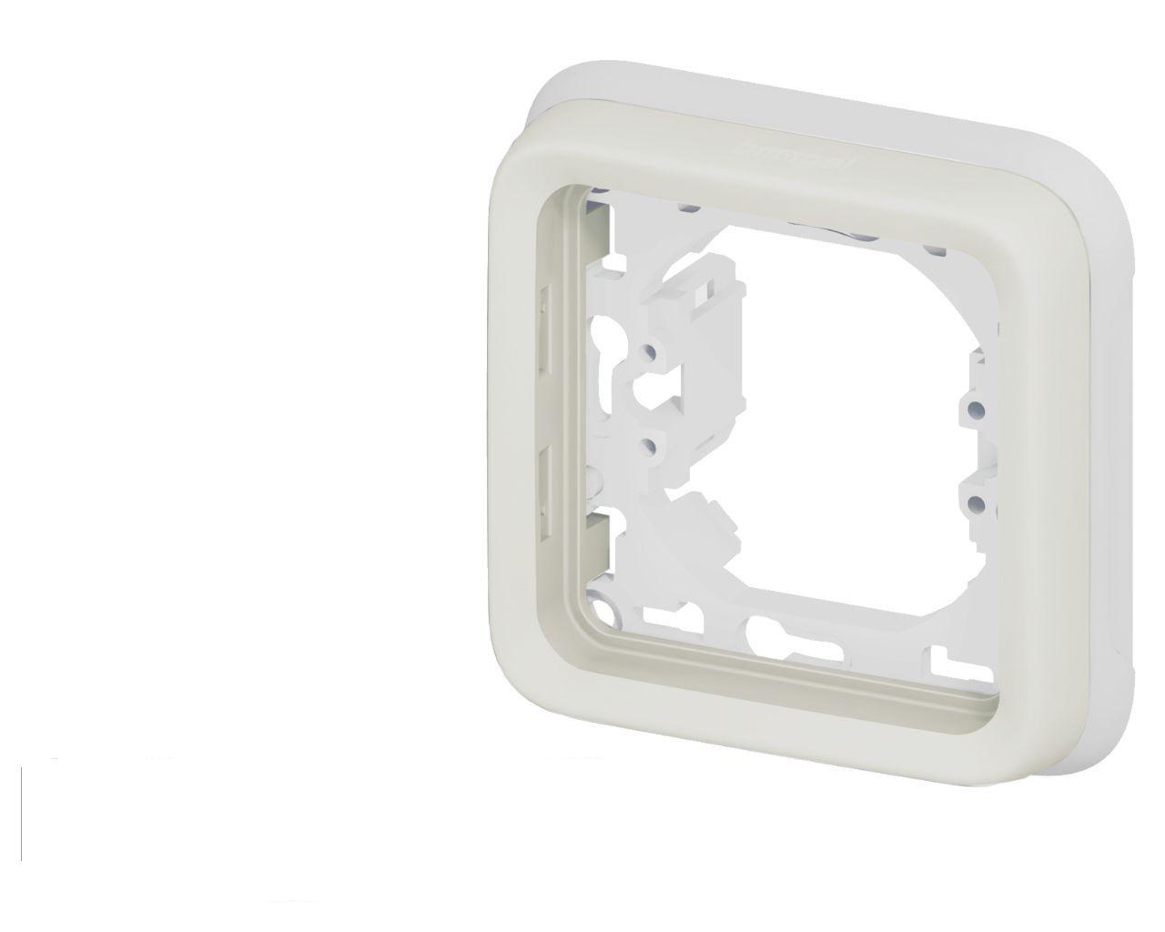 Plaque simple Legrand Plexo™ blanc composable