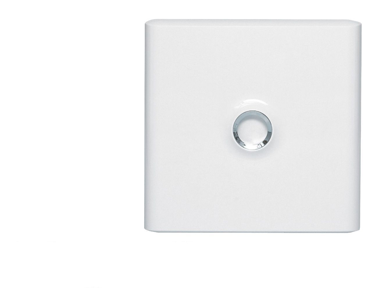 Porte blanche pour coffret 1 rangée Legrand Drivia