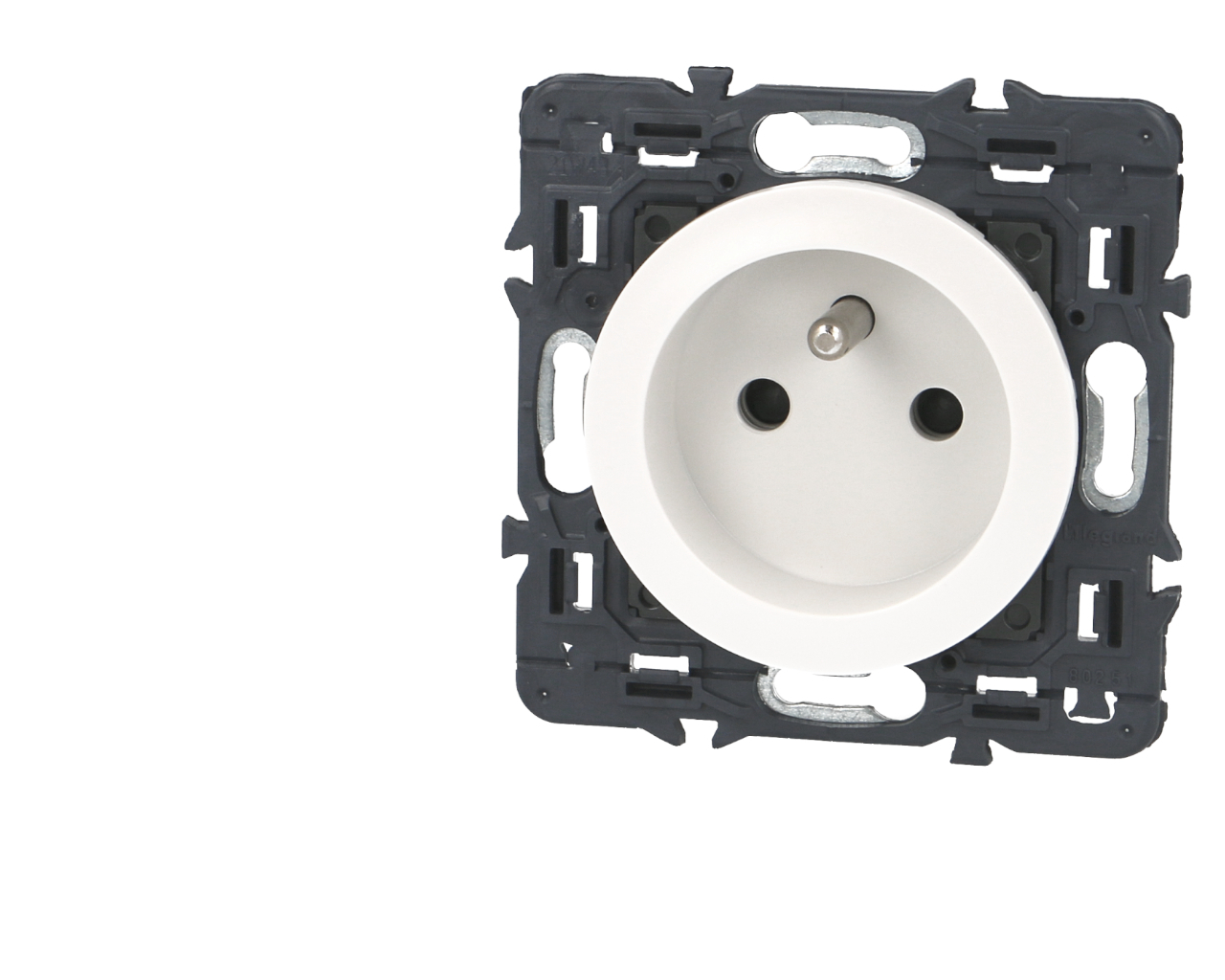 Prise de courant 16A 2P+T blanche Legrand Céliane™