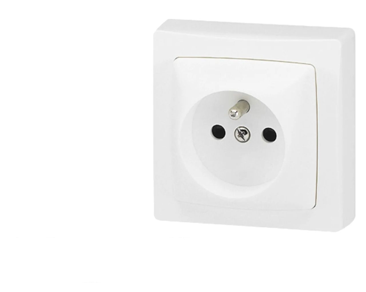 Prise de courant 16A 2P+T Legrand Otéo complète