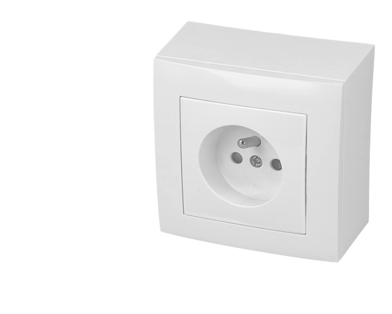 Prise électrique blanche Efapel Logus 90