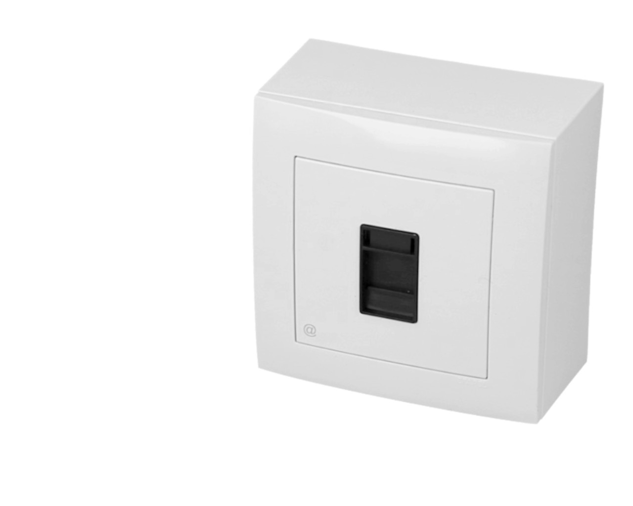 Prise rj45 Cat6 blanche Efapel Logus 90